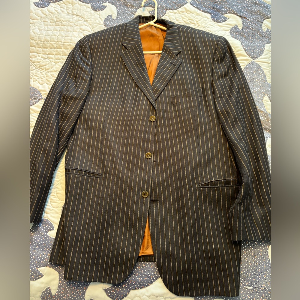Pinstriped Blazer